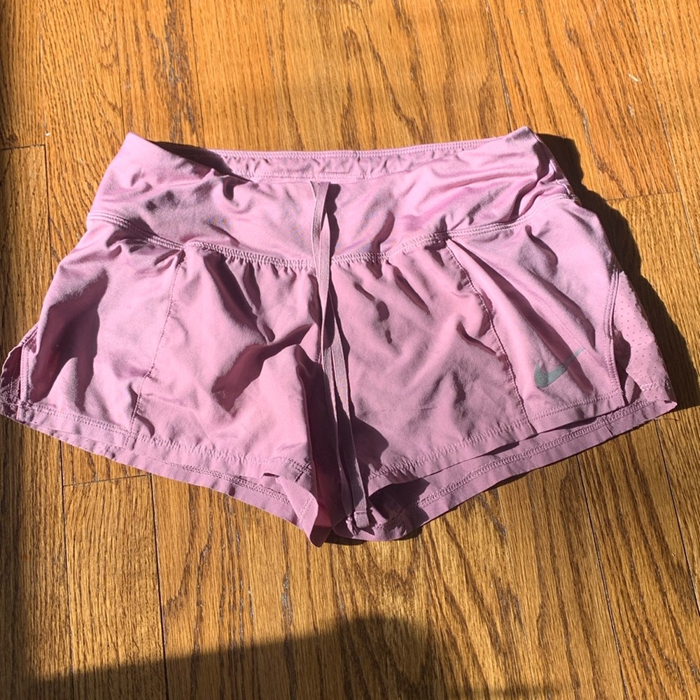 NWT Nike dri fit training Purple shorts